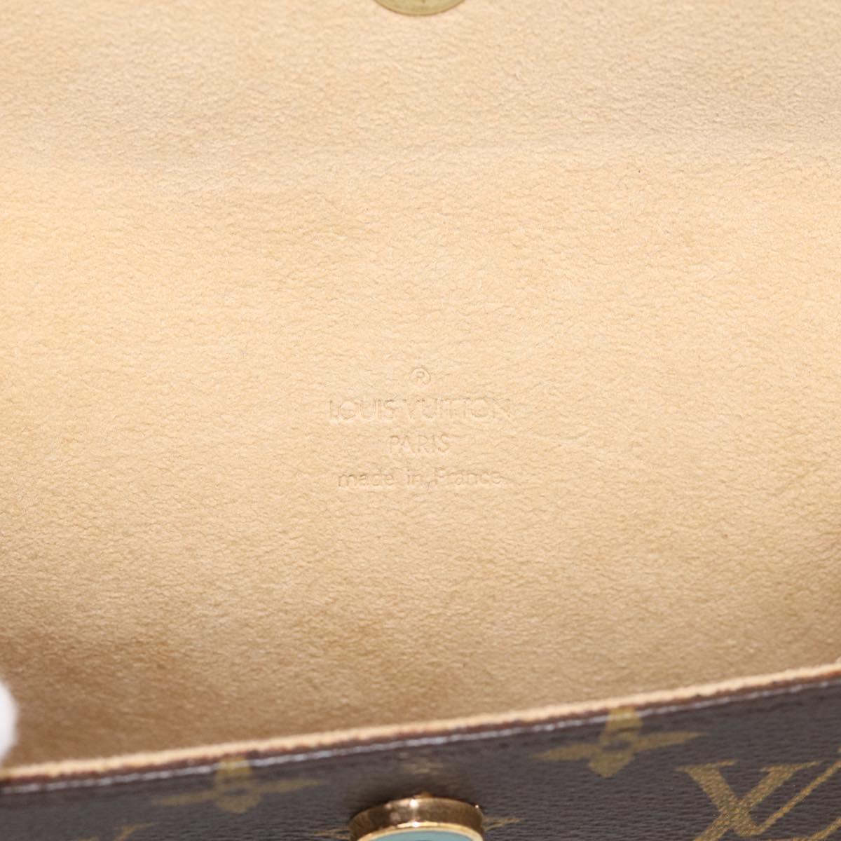LOUIS VUITTON Monogram Pochette Florentine Waist bag M51855 LV Auth SK216