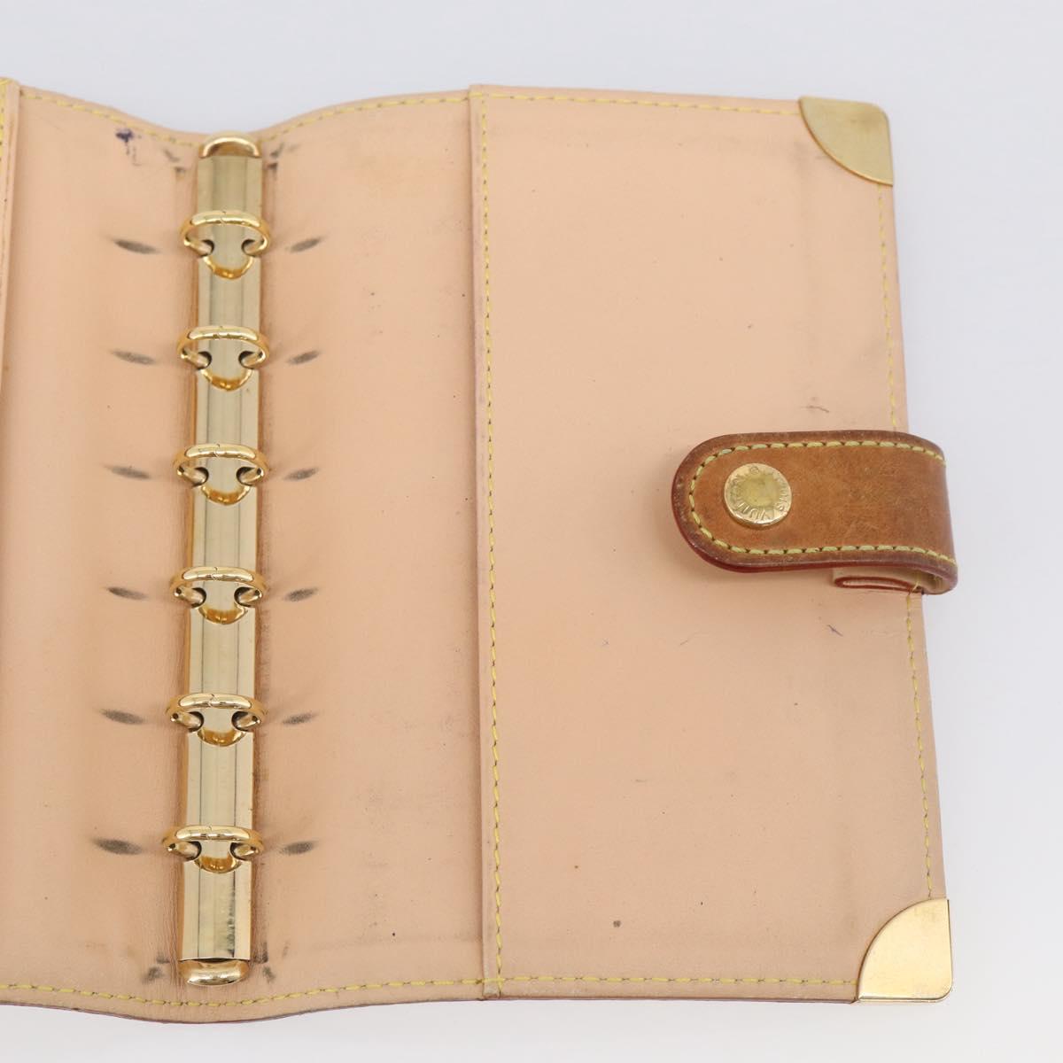 LOUIS VUITTON Monogram Multicolor Agenda PM Planner Cover R21074 LV Auth SK219