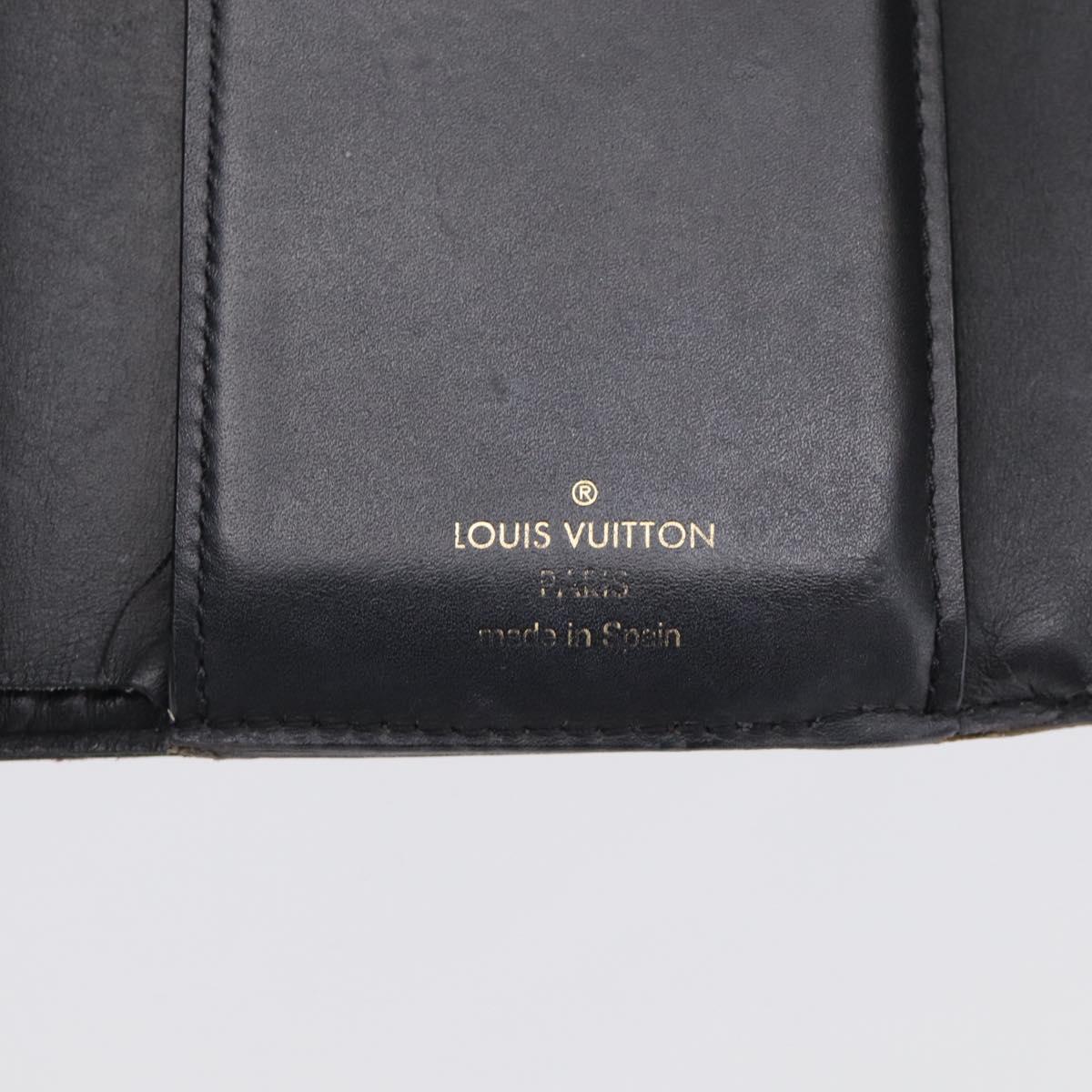 LOUIS VUITTON Reverse Portefeuille Daufine Compact Wallet M68725 LV Auth SK258