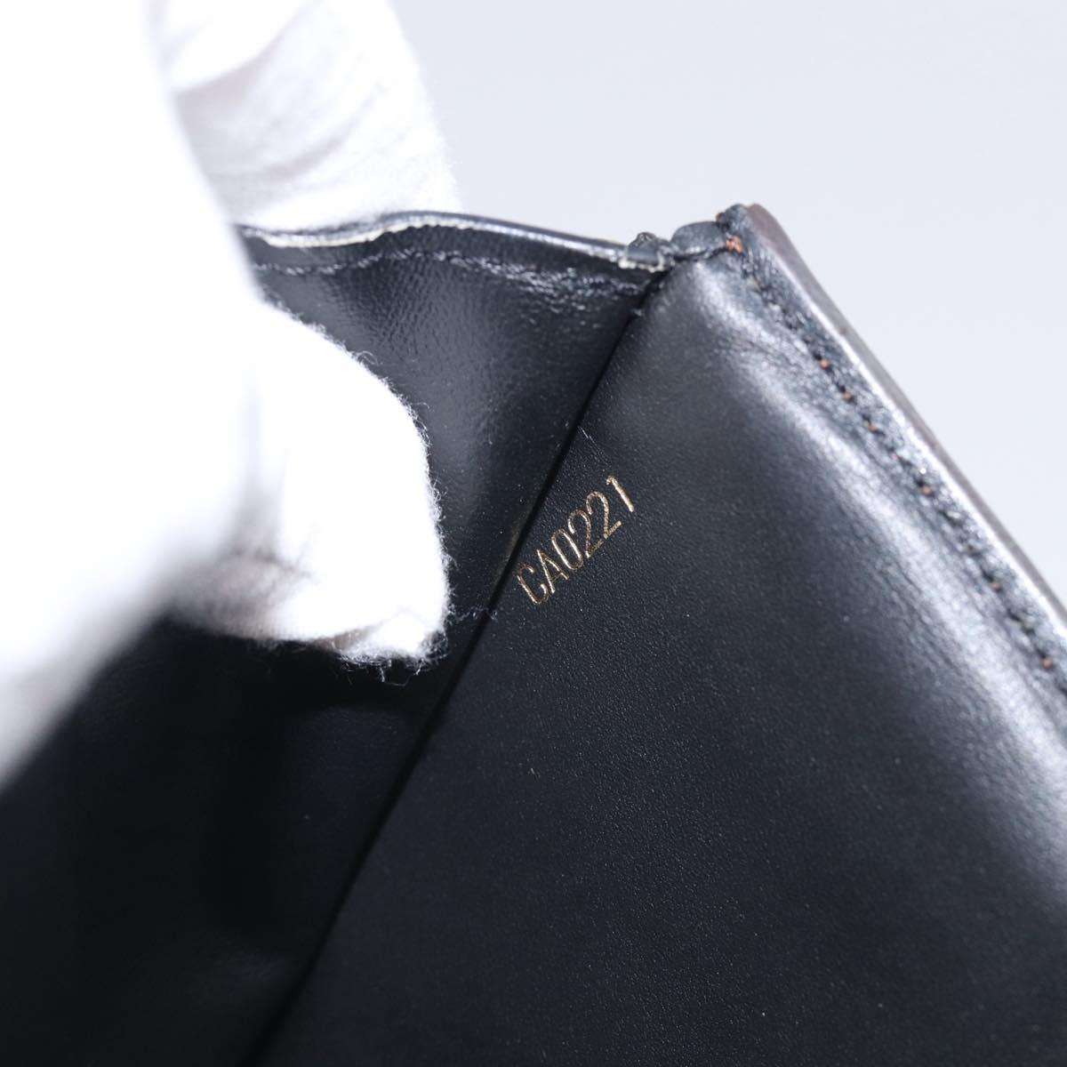 LOUIS VUITTON Reverse Portefeuille Daufine Compact Wallet M68725 LV Auth SK258