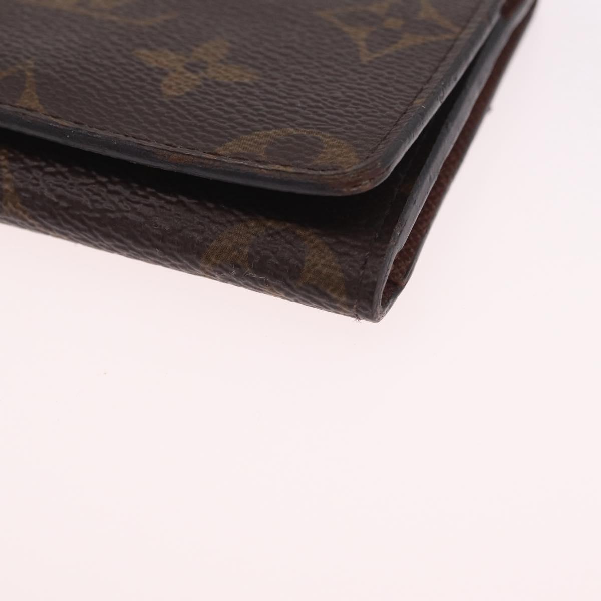 LOUIS VUITTON Monogram Anvelop Cult De Vuitto Card Case M62920 LV Auth SK261