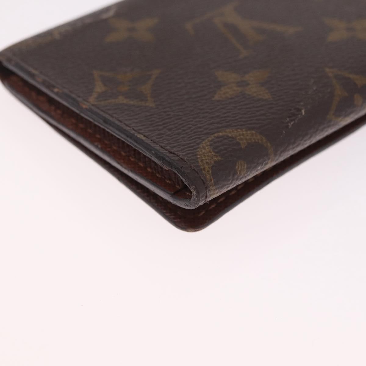 LOUIS VUITTON Monogram Anvelop Cult De Vuitto Card Case M62920 LV Auth SK261