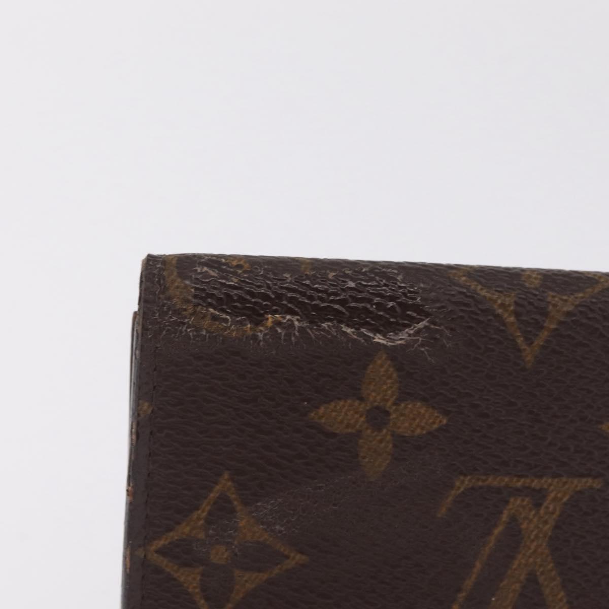 LOUIS VUITTON Monogram Anvelop Cult De Vuitto Card Case M62920 LV Auth SK261