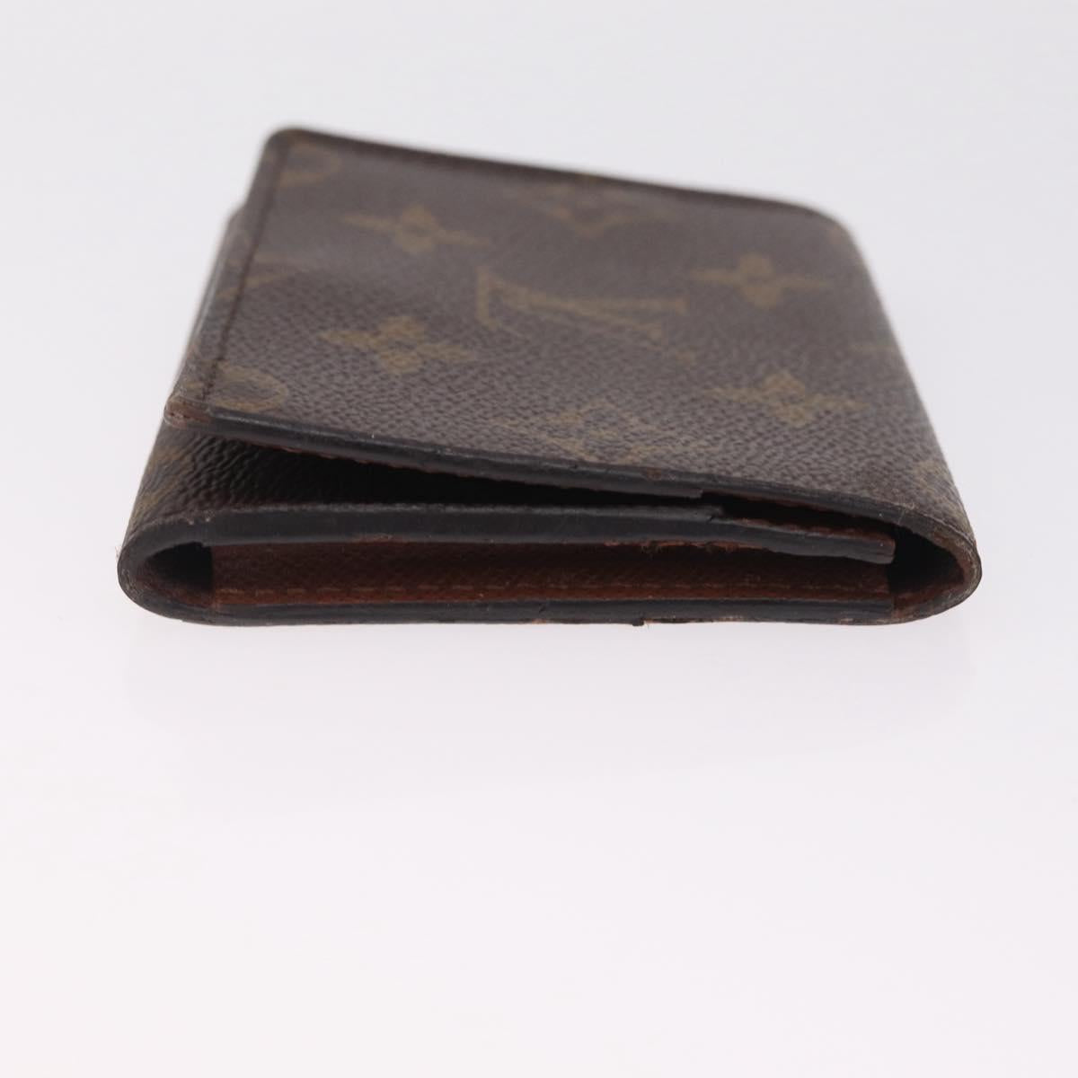 LOUIS VUITTON Monogram Anvelop Cult De Vuitto Card Case M62920 LV Auth SK261