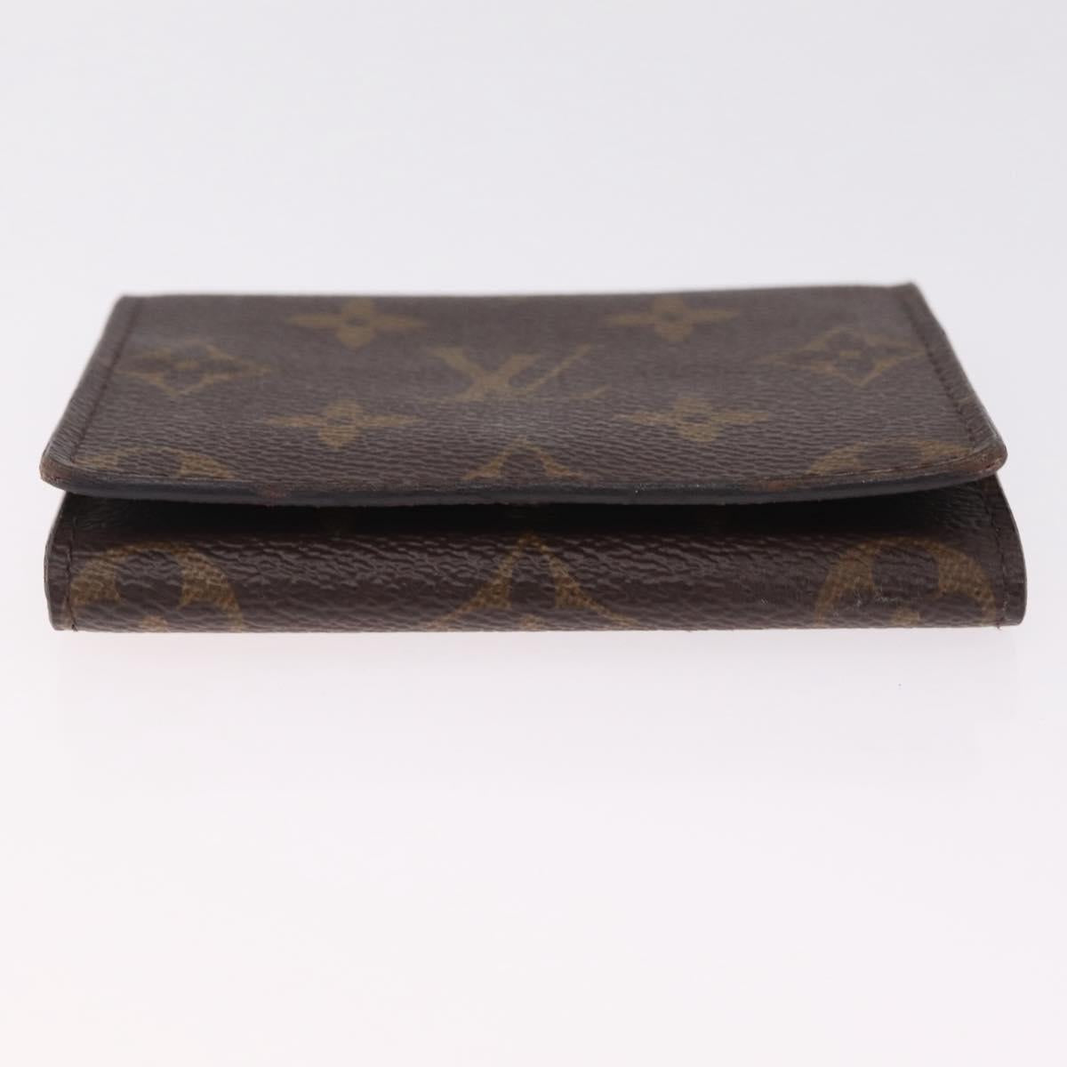 LOUIS VUITTON Monogram Anvelop Cult De Vuitto Card Case M62920 LV Auth SK261