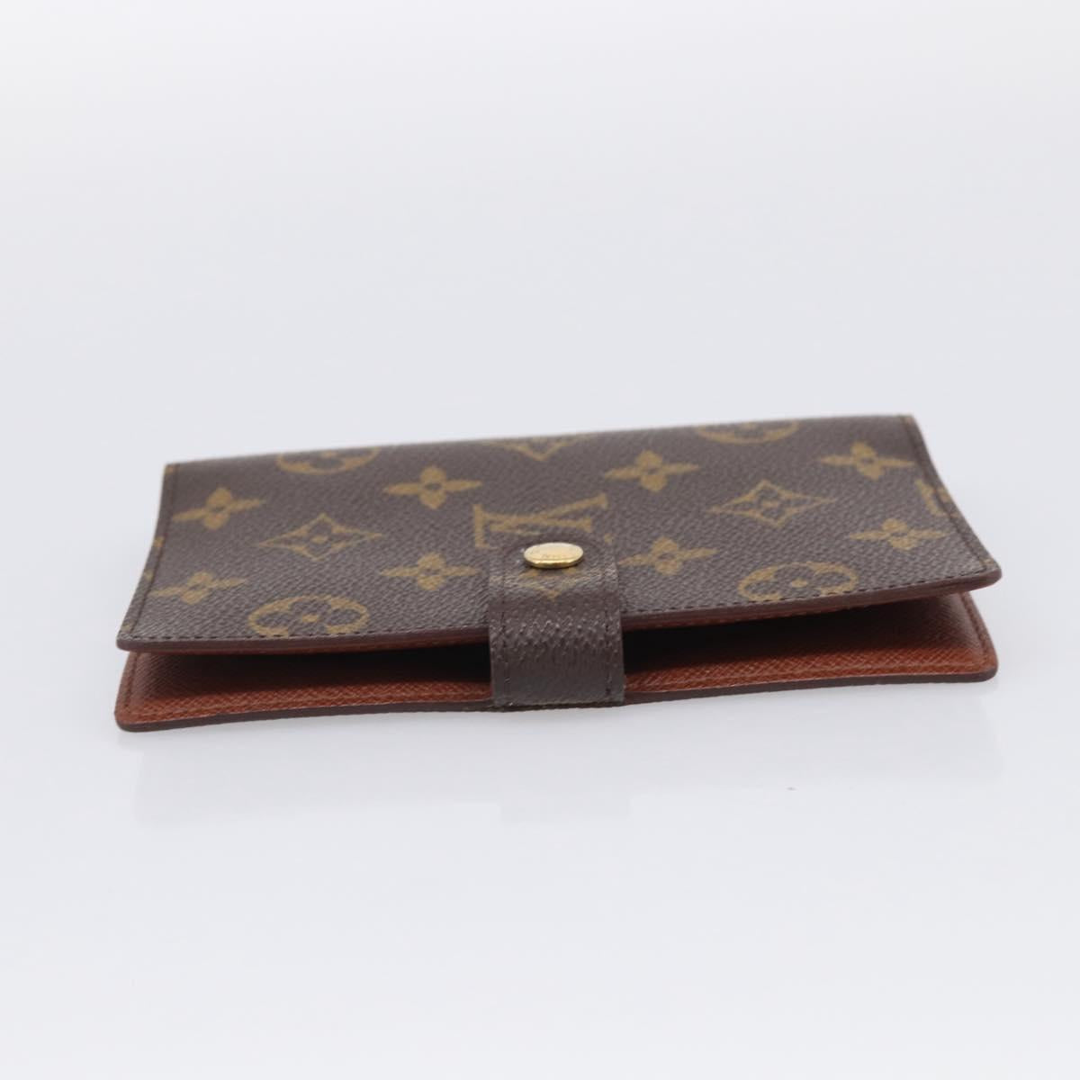 LOUIS VUITTON Monogram Agenda PM Day Planner Cover R20005 LV Auth SK305A