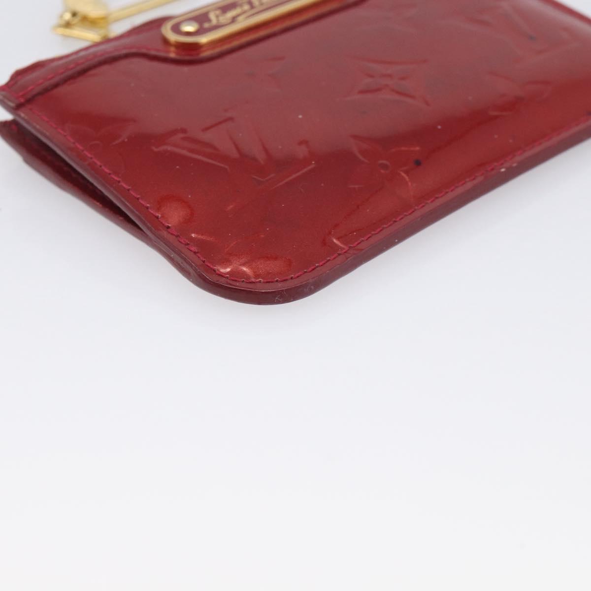 LOUIS VUITTON Pochette ClesNM Coin Purse Pomme D'amour M93559 LV Auth SK320