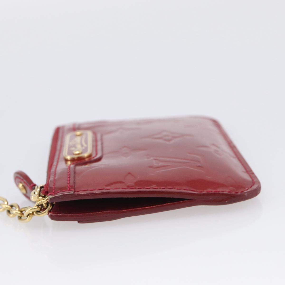 LOUIS VUITTON Pochette ClesNM Coin Purse Pomme D'amour M93559 LV Auth SK320