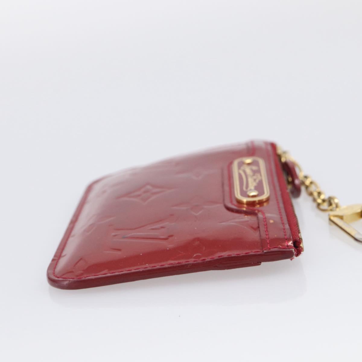 LOUIS VUITTON Pochette ClesNM Coin Purse Pomme D'amour M93559 LV Auth SK320