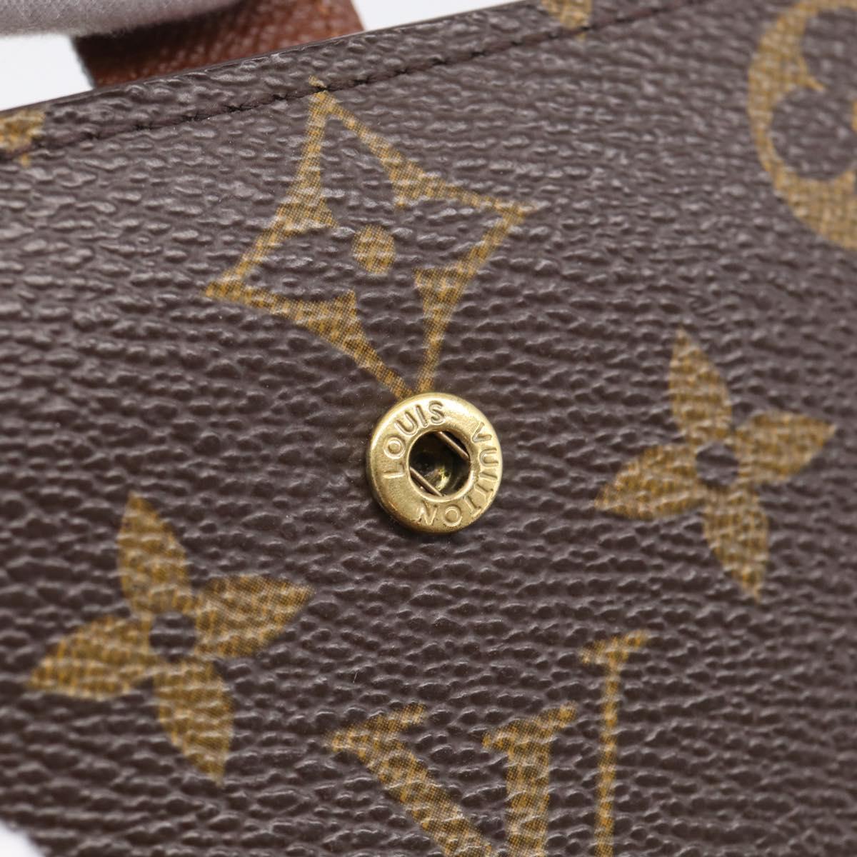 LOUIS VUITTON Monogram Portefeuille Viennois Bifold Wallet M61674 LV Auth SK328