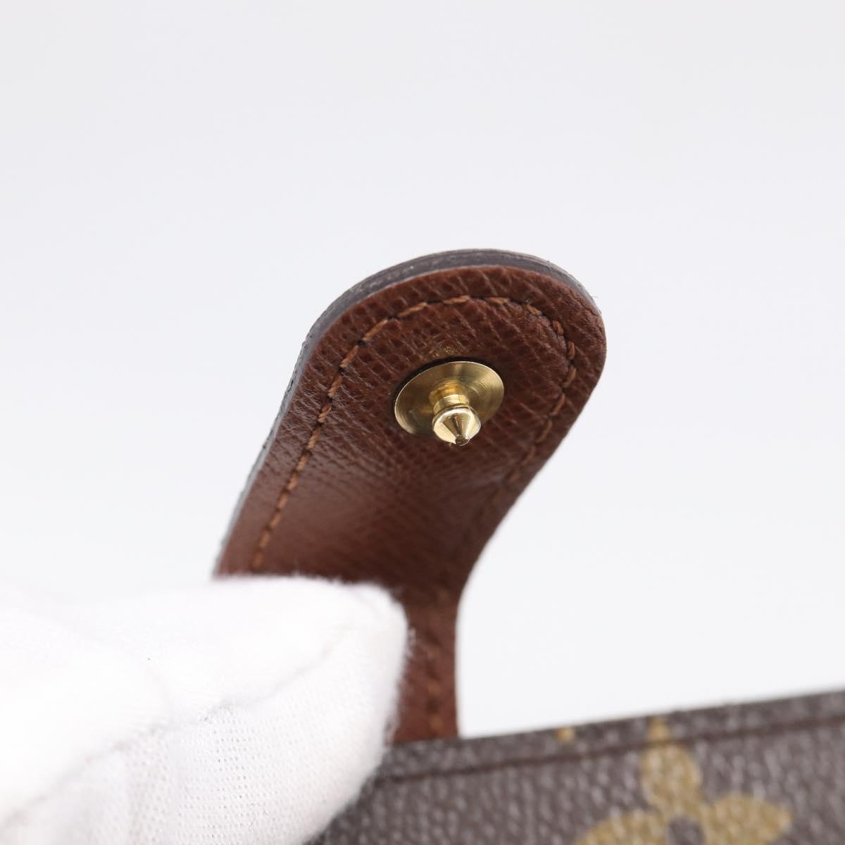 LOUIS VUITTON Monogram Compact Zip Wallet M61667 LV Auth SK329