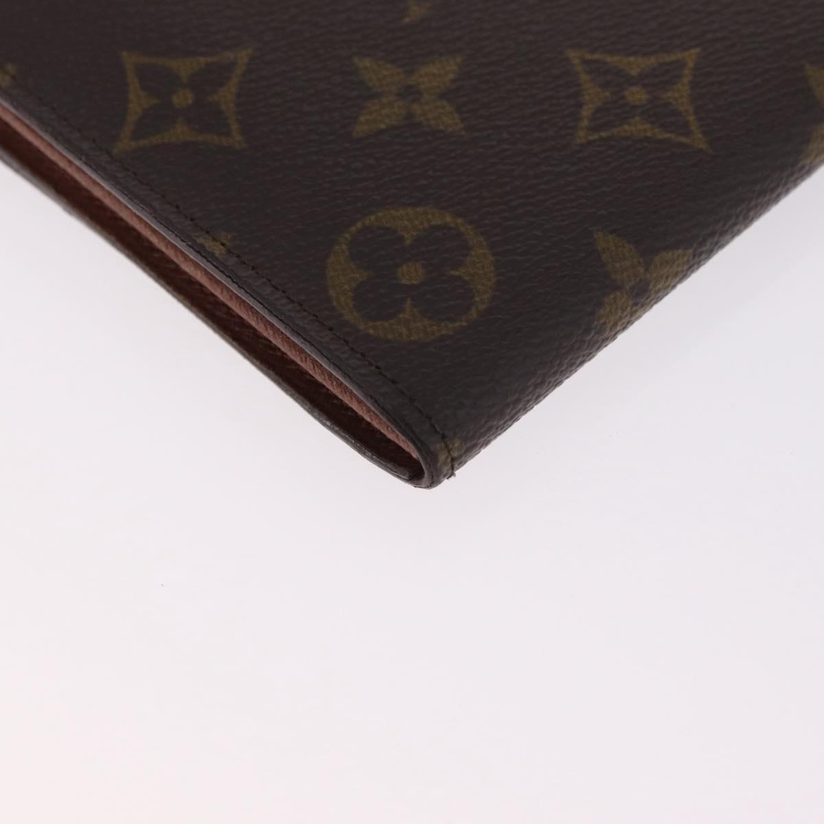 LOUIS VUITTON Monogram Pochette Porte Monnaie Credit Wallet M61726 LV Auth SK337