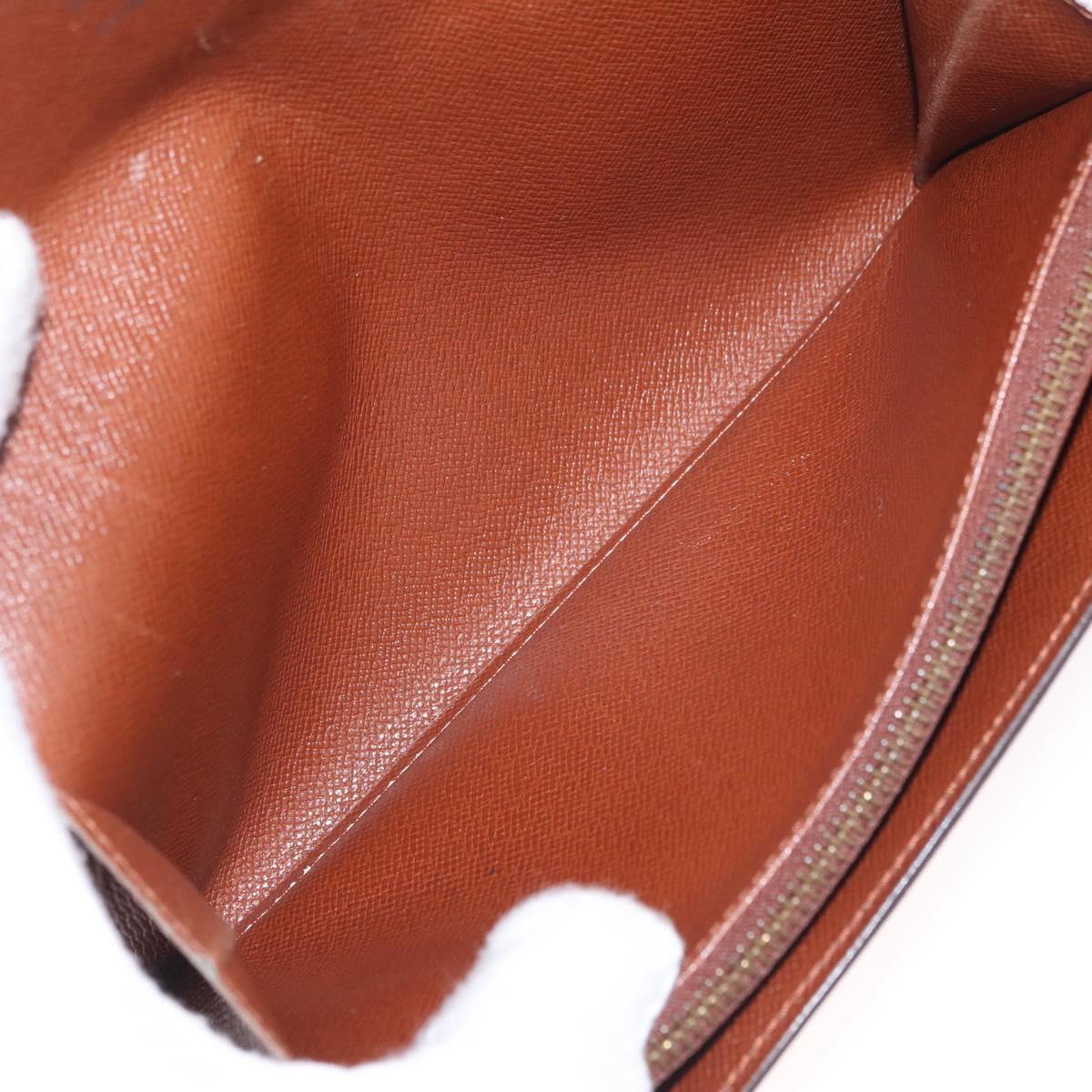 LOUIS VUITTON Monogram Pochette Porte Monnaie Credit Wallet M61726 LV Auth SK337