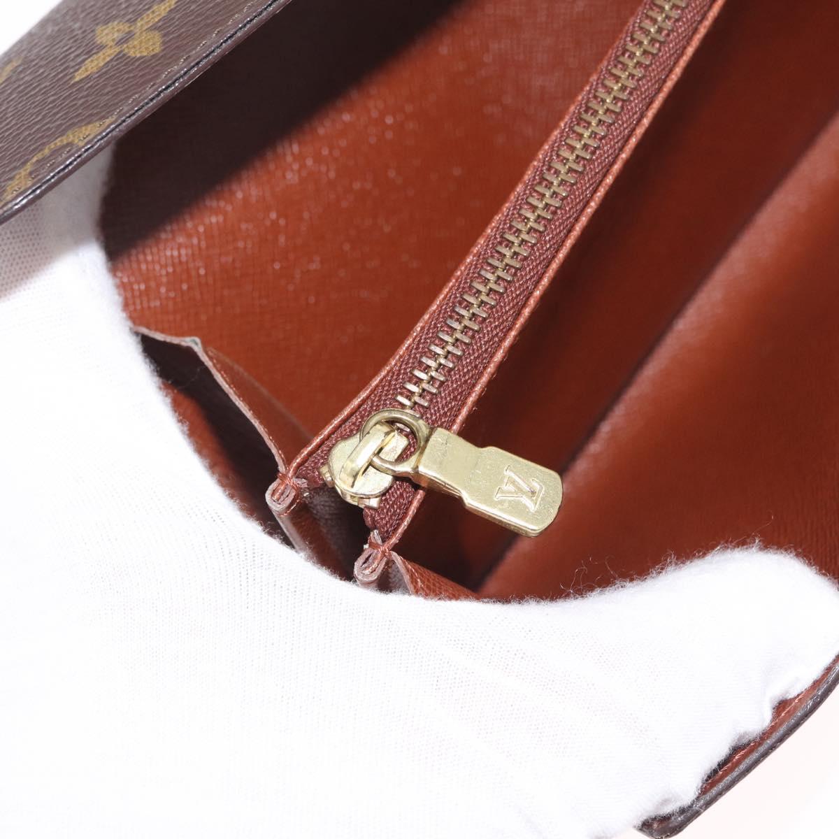 LOUIS VUITTON Monogram Pochette Porte Monnaie Credit Wallet M61726 LV Auth SK337