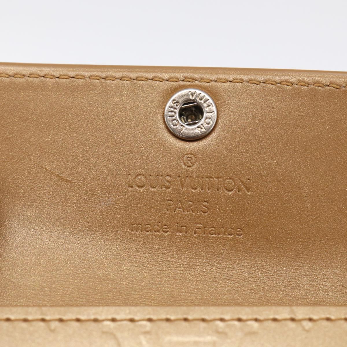 LOUIS VUITTON Monogram Mat Ludlow Coin Purse Amble M65127 LV Auth SK400A