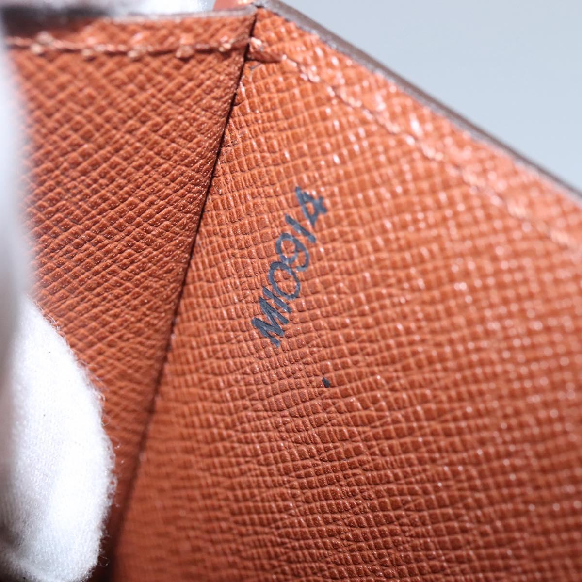 LOUIS VUITTON Monogram Porte Documents Bandouliere Bag M53338 Auth sw092