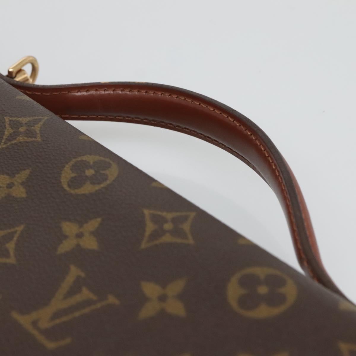 LOUIS VUITTON Monogram Porte Documents Bandouliere Bag M53338 Auth sw092