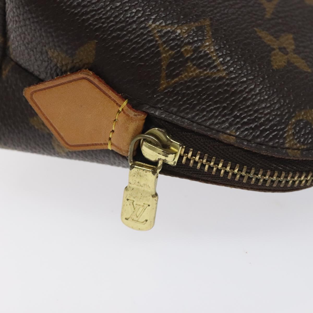 LOUIS VUITTON Monogram Pochette Cosmetic PM Pouch M43998 LV Auth SW1040