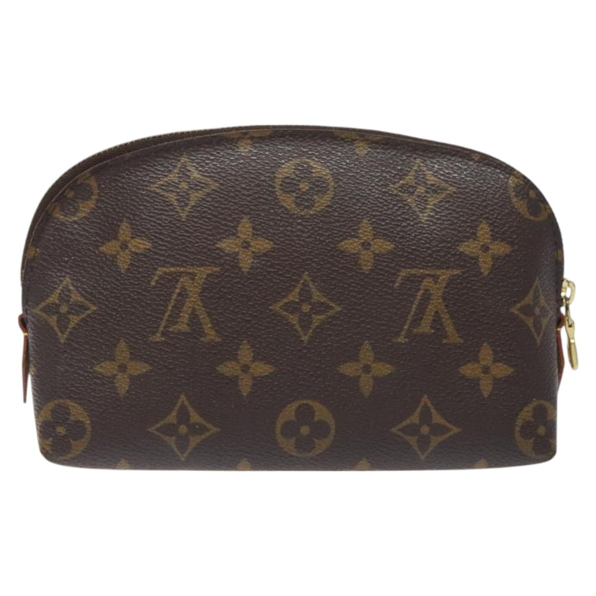 LOUIS VUITTON Monogram Pochette Cosmetic PM Pouch M43998 LV Auth SW1040