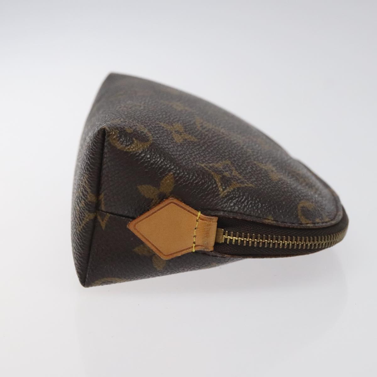 LOUIS VUITTON Monogram Pochette Cosmetic PM Pouch M43998 LV Auth SW1040