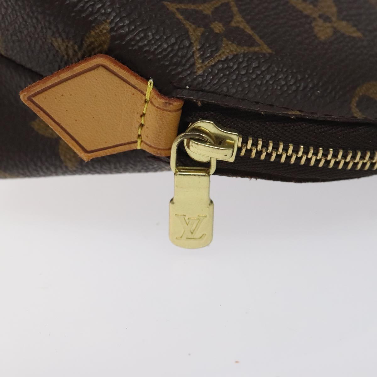 LOUIS VUITTON Monogram Pochette Cosmetic PM Pouch M43998 LV Auth SW1041