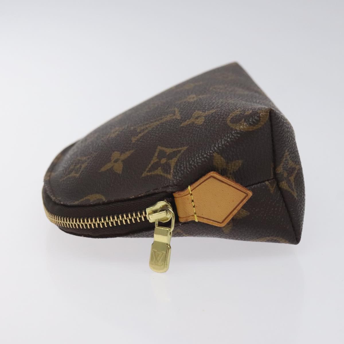 LOUIS VUITTON Monogram Pochette Cosmetic PM Pouch M43998 LV Auth SW1041