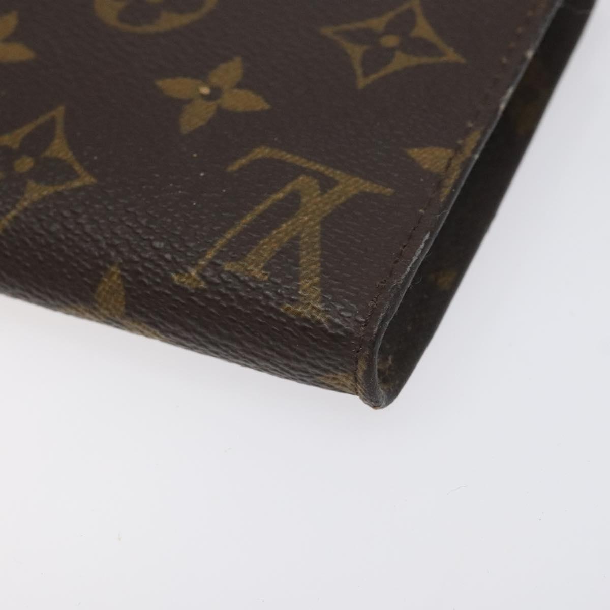 LOUIS VUITTON Monogram Bucket GM Accessory Pouch LV Auth SW1045