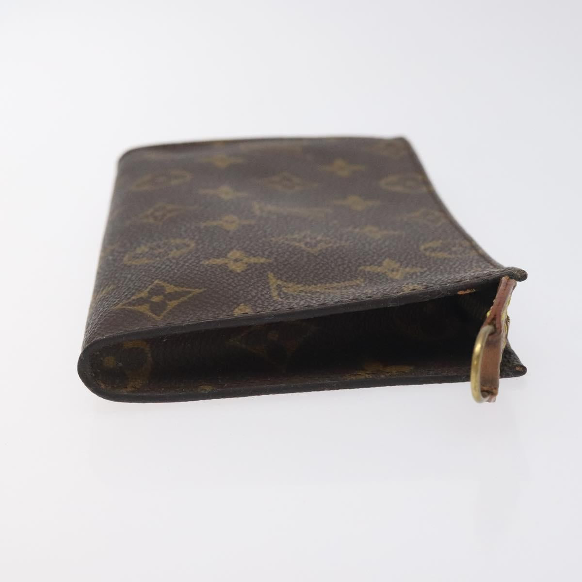 LOUIS VUITTON Monogram Bucket GM Accessory Pouch LV Auth SW1045