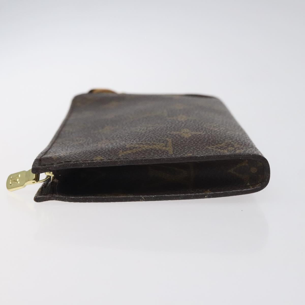 LOUIS VUITTON Monogram Bucket GM Accessory Pouch LV Auth SW1046