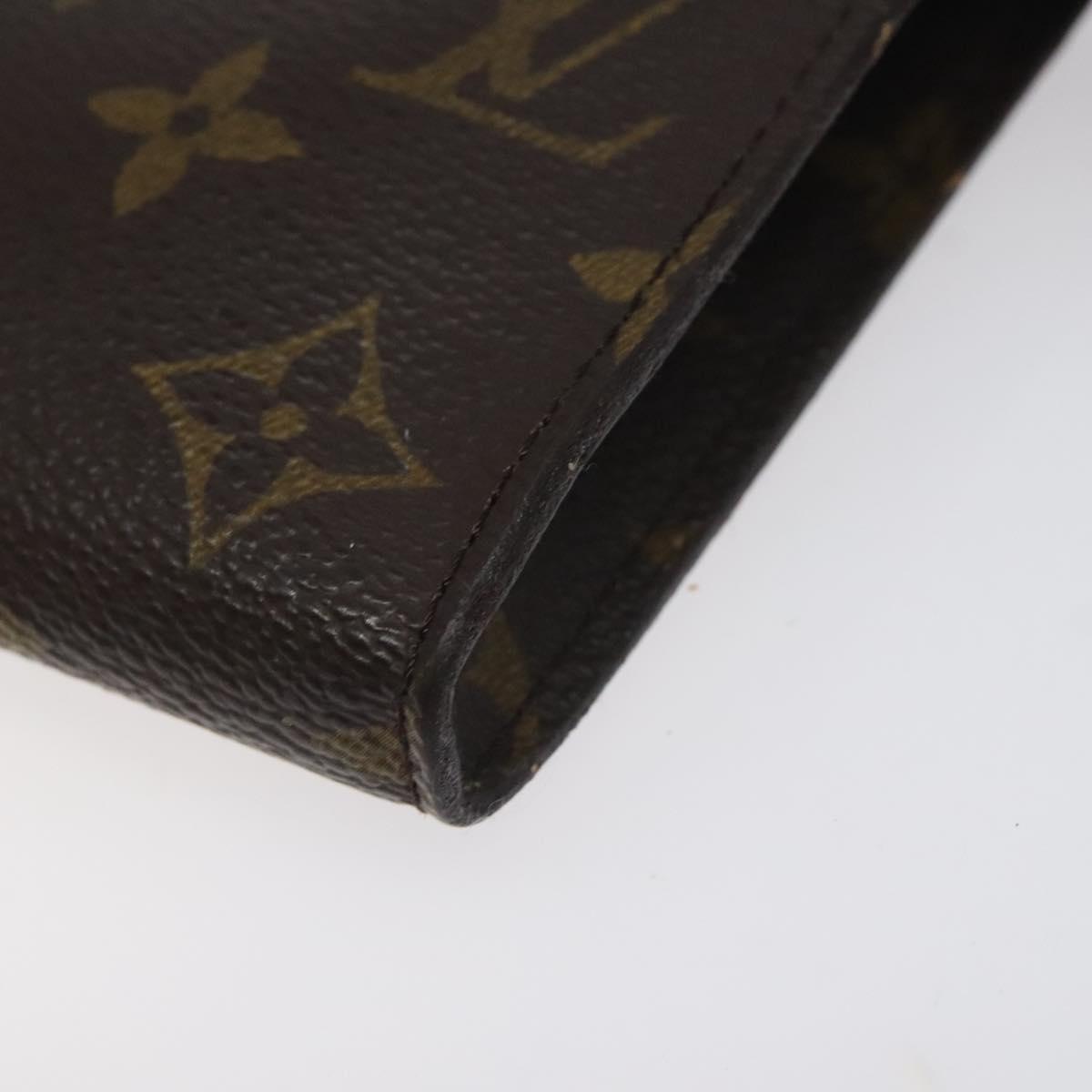 LOUIS VUITTON Monogram Bucket GM Accessory Pouch LV Auth SW1046