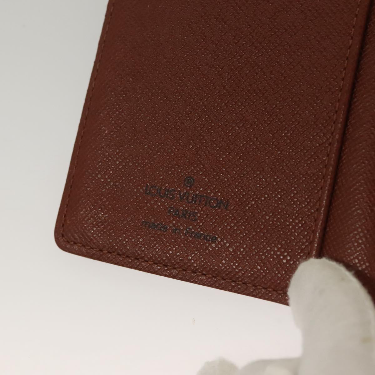 LOUIS VUITTON Monogram Agenda PM Day Planner Cover R20005 LV Auth SW1058