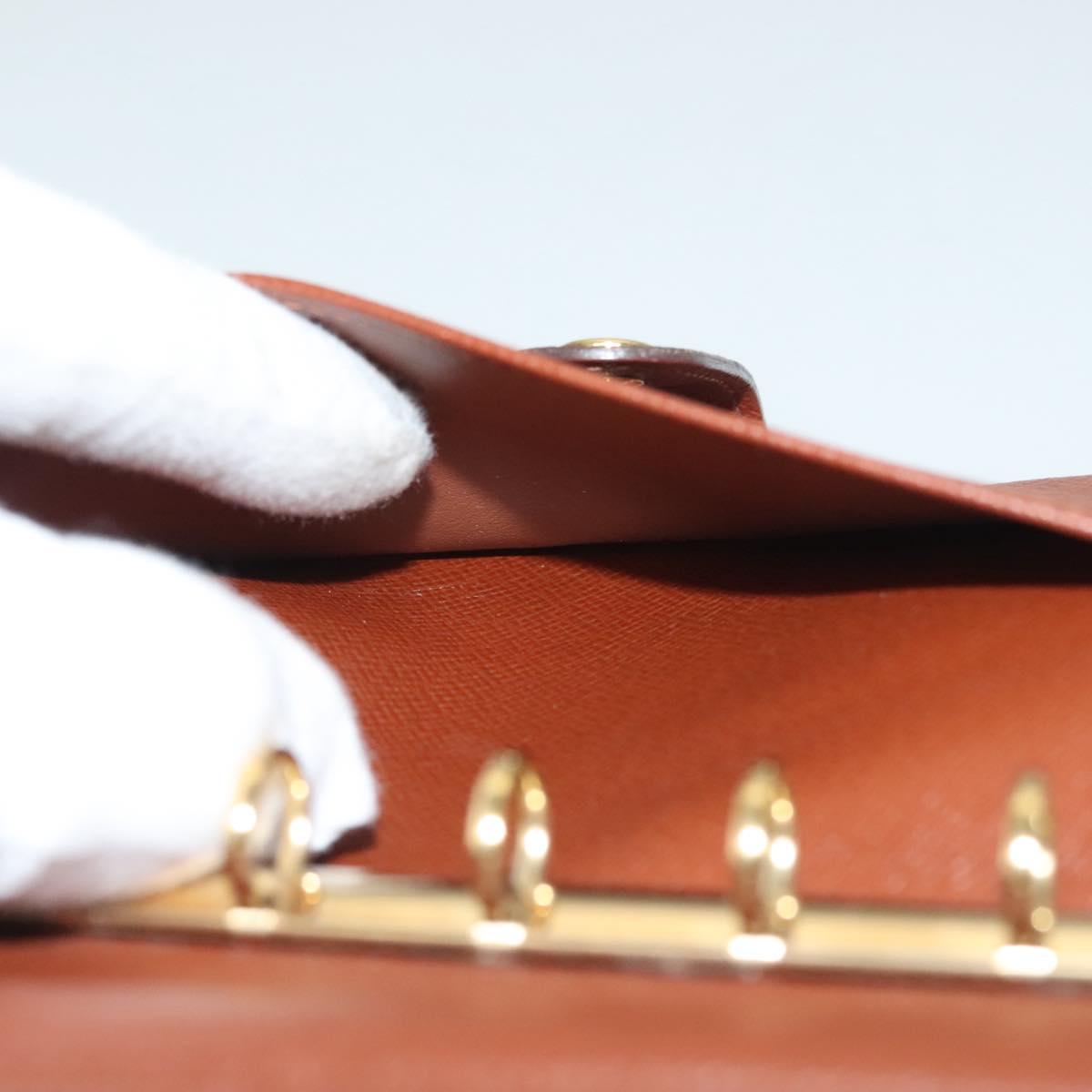 LOUIS VUITTON Monogram Agenda PM Day Planner Cover R20005 LV Auth SW1058