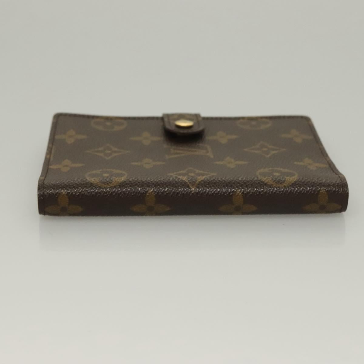 LOUIS VUITTON Monogram Agenda PM Day Planner Cover R20005 LV Auth SW1058