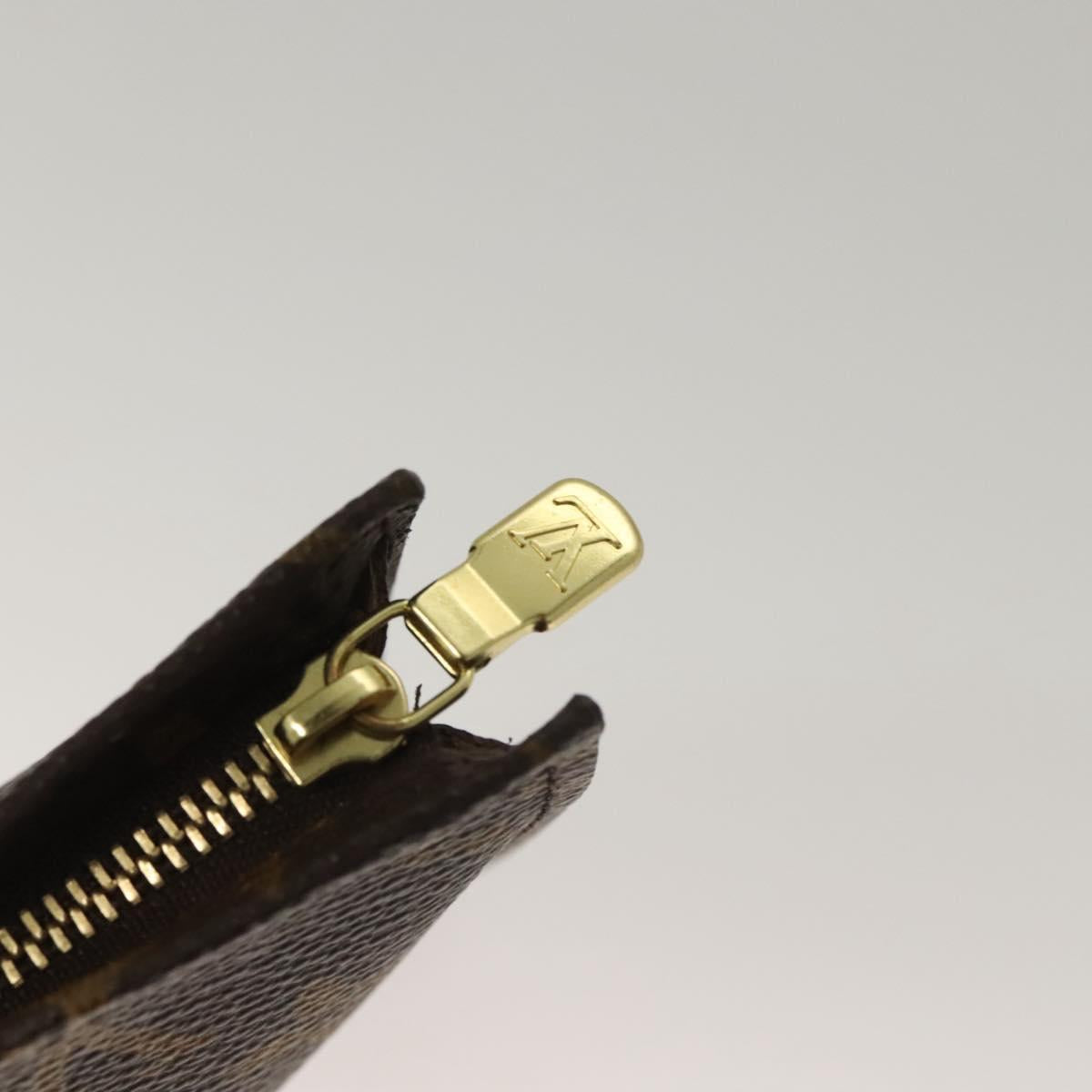 LOUIS VUITTON Monogram Bucket PM Accessory Pouch LV Auth SW1059