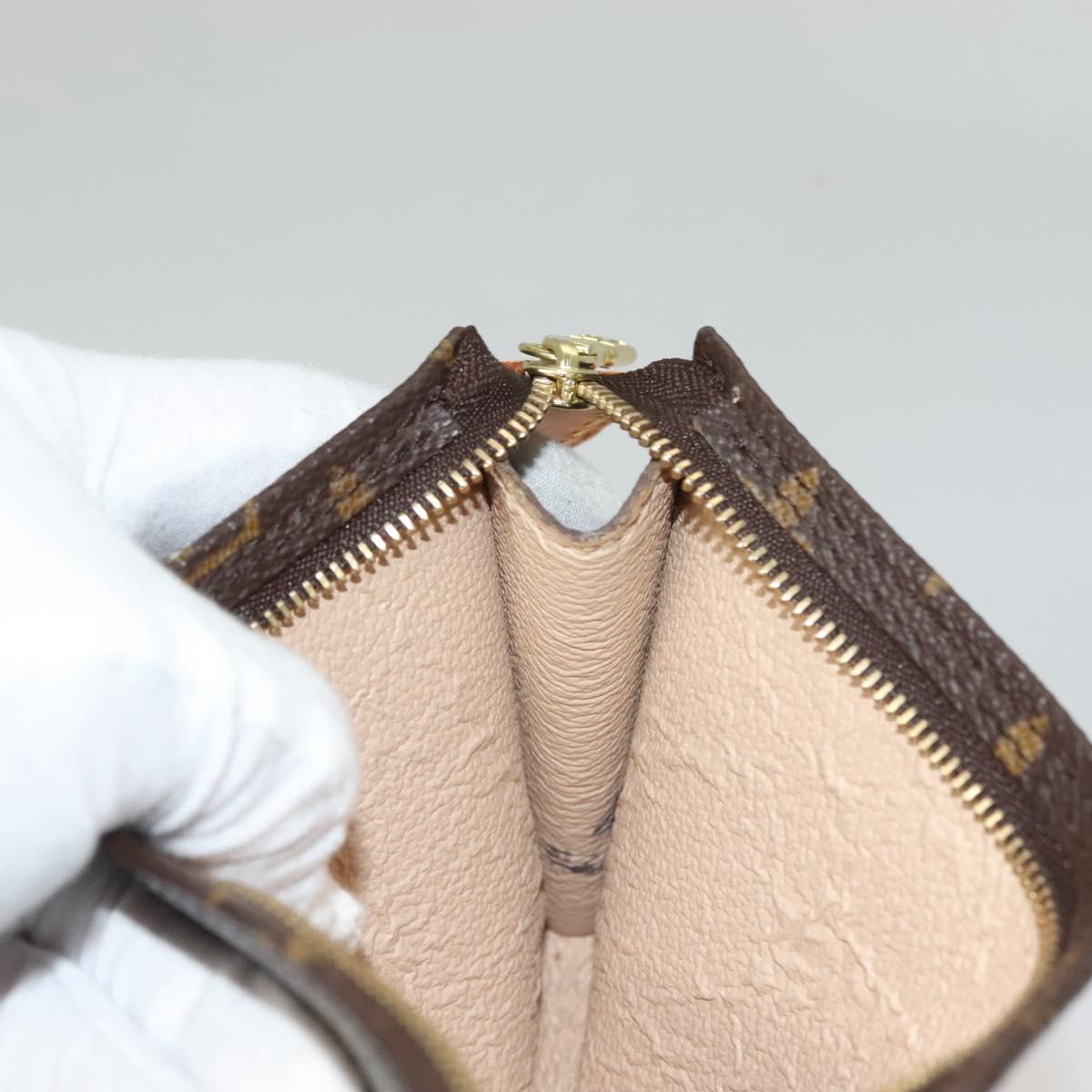 LOUIS VUITTON Monogram Bucket PM Accessory Pouch LV Auth SW1059