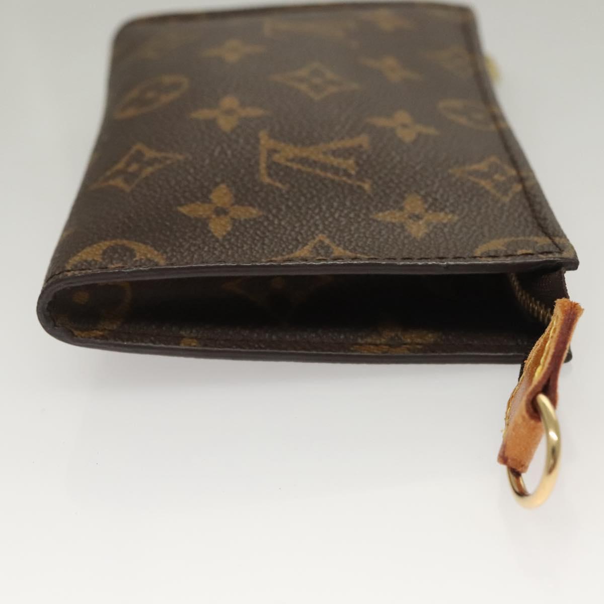 LOUIS VUITTON Monogram Bucket PM Accessory Pouch LV Auth SW1059