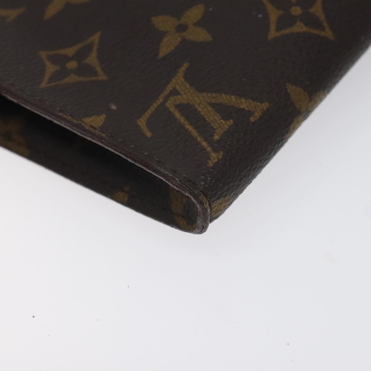 LOUIS VUITTON Monogram Bucket GM Accessory Pouch LV Auth SW1060