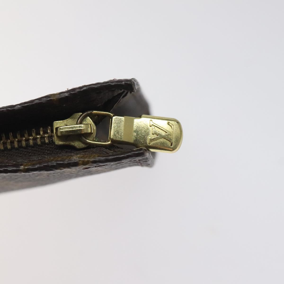 LOUIS VUITTON Monogram Bucket GM Accessory Pouch LV Auth SW1060