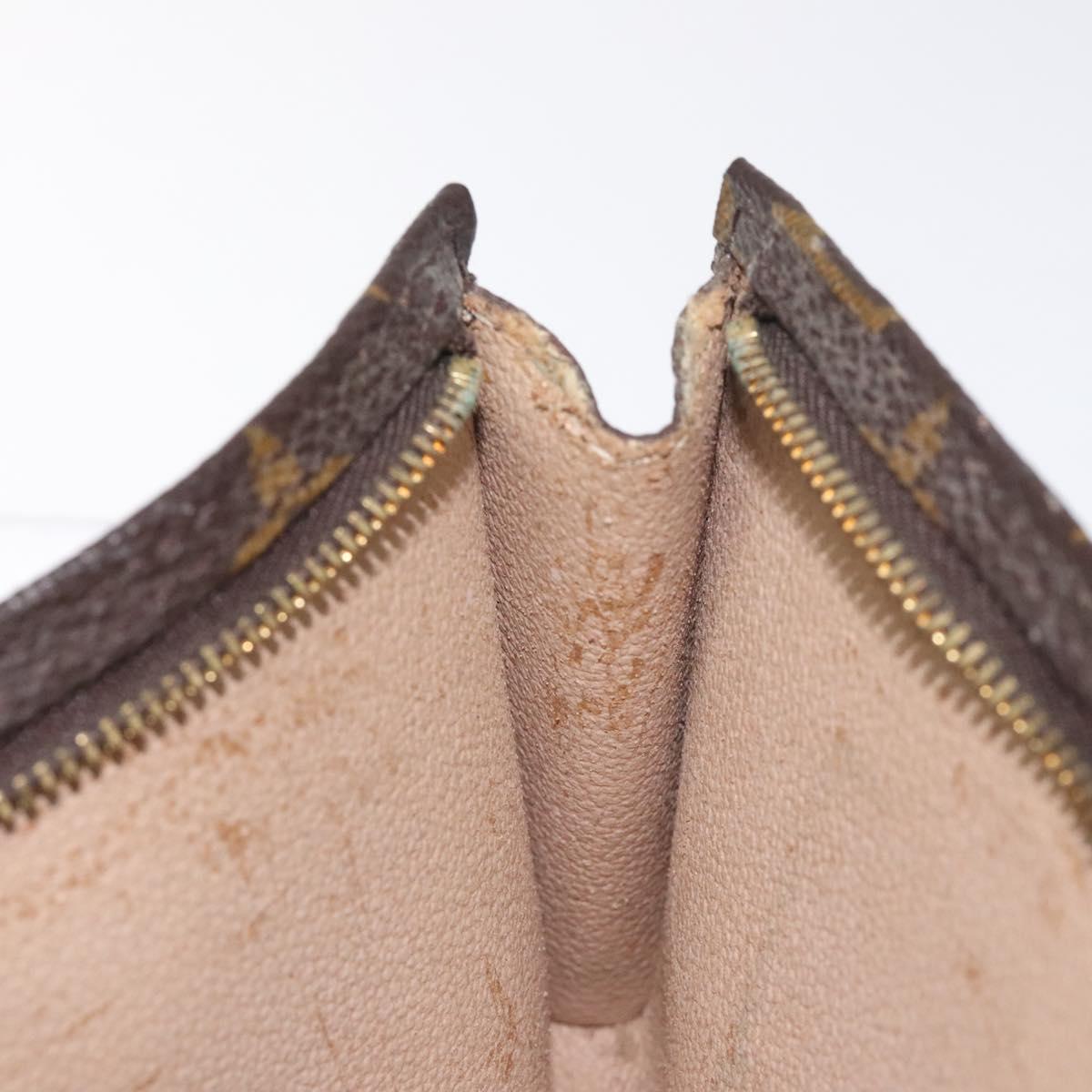 LOUIS VUITTON Monogram Bucket GM Accessory Pouch LV Auth SW1060