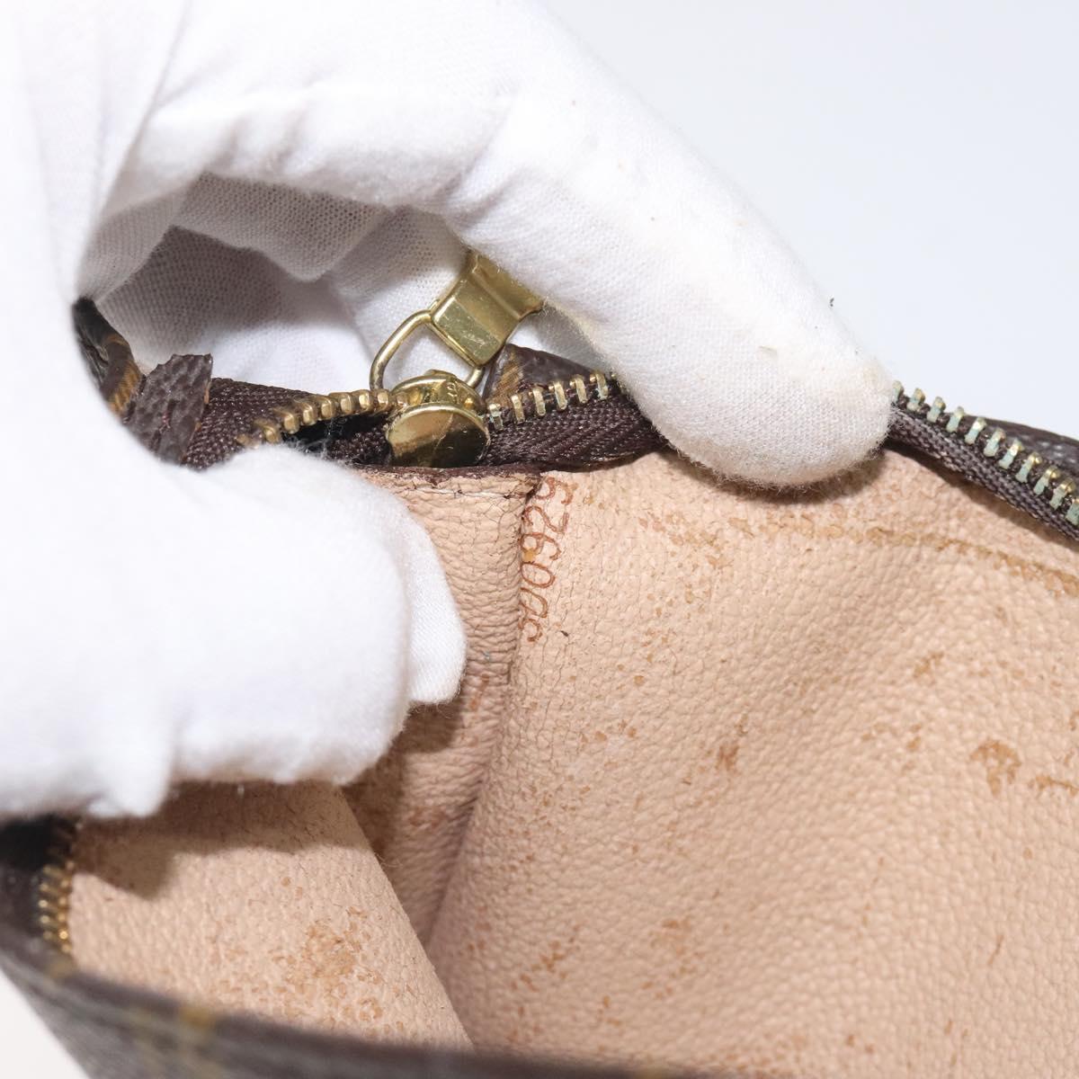 LOUIS VUITTON Monogram Bucket GM Accessory Pouch LV Auth SW1060