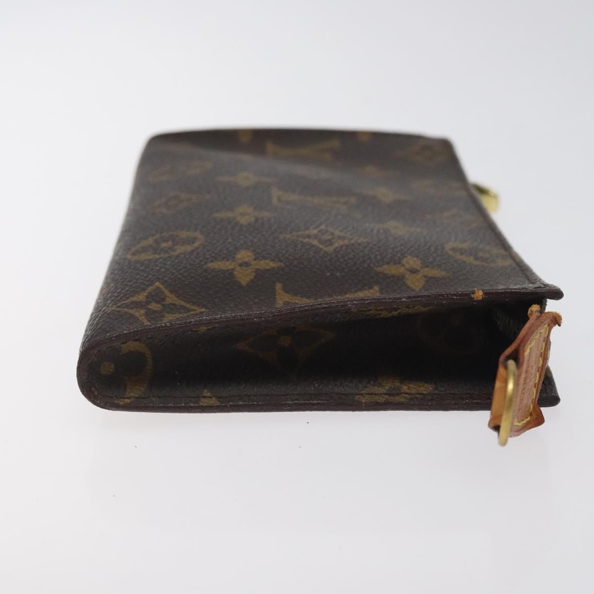 LOUIS VUITTON Monogram Bucket GM Accessory Pouch LV Auth SW1060