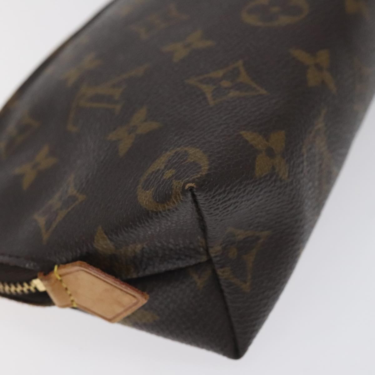 LOUIS VUITTON Monogram Pochette Cosmetic PM Pouch M43998 LV Auth SW1062
