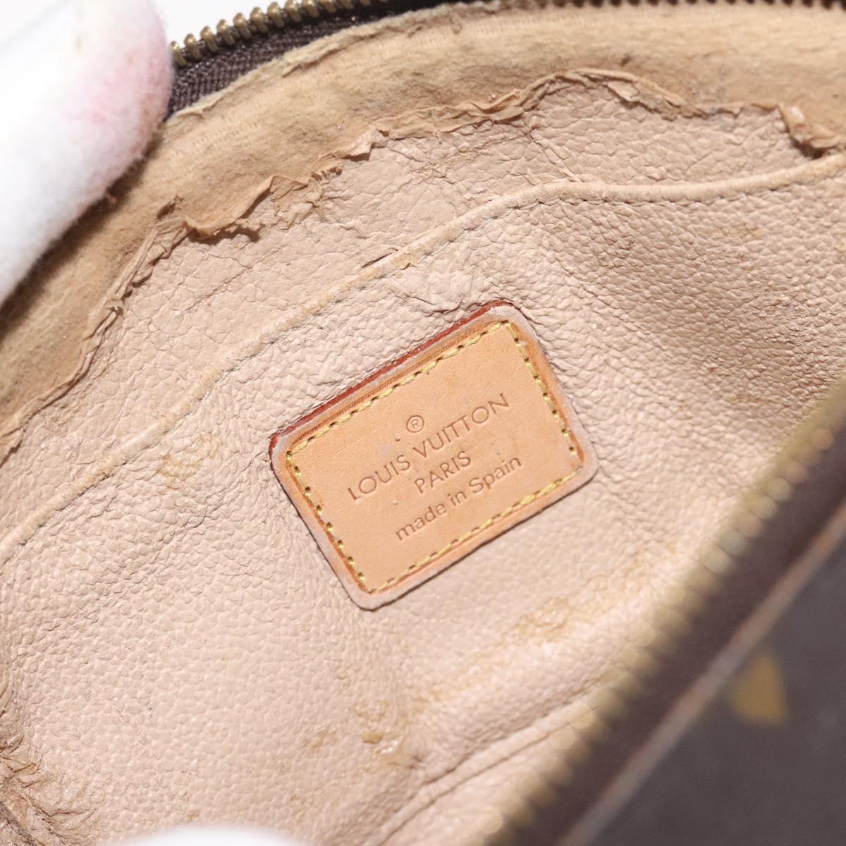 LOUIS VUITTON Monogram Pochette Cosmetic PM Pouch M43998 LV Auth SW1062