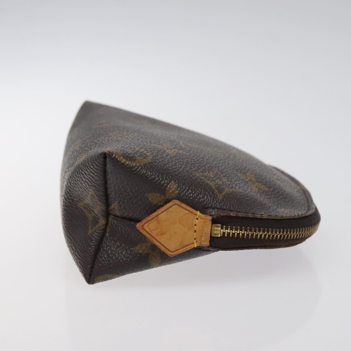 LOUIS VUITTON Monogram Pochette Cosmetic PM Pouch M43998 LV Auth SW1062
