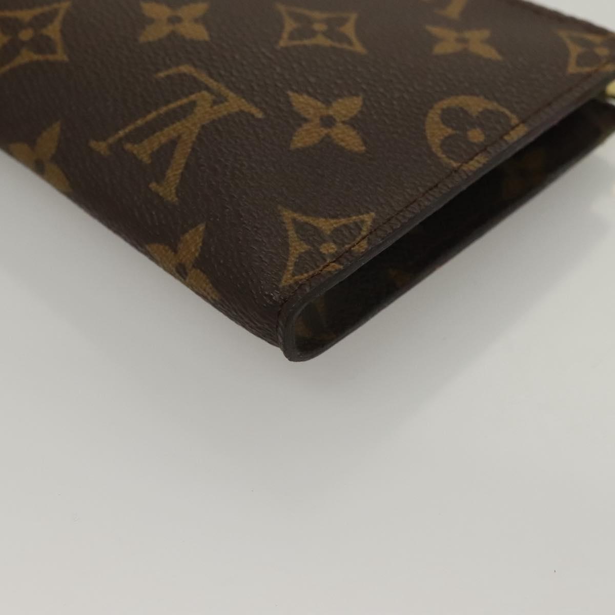 LOUIS VUITTON Monogram Bucket PM Accessory Pouch LV Auth SW1063