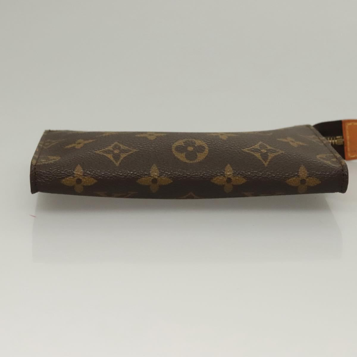 LOUIS VUITTON Monogram Bucket PM Accessory Pouch LV Auth SW1063