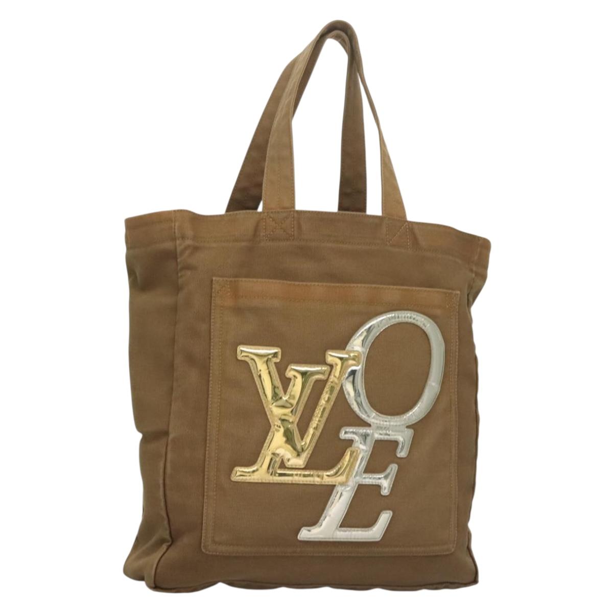 LOUIS VUITTON That's Love Tote MM Tote Bag Brown M95466 LV Auth sw1301