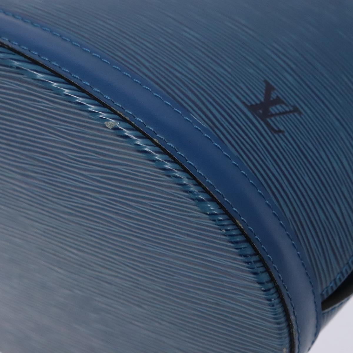 LOUIS VUITTON Epi Cluny Shoulder Bag Blue M52255 LV Auth sw1350