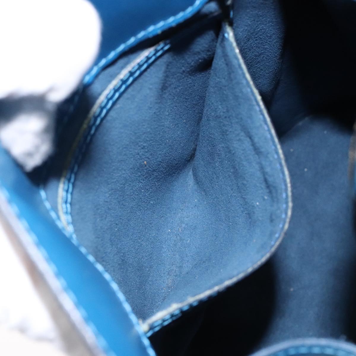 LOUIS VUITTON Epi Cluny Shoulder Bag Blue M52255 LV Auth sw1350