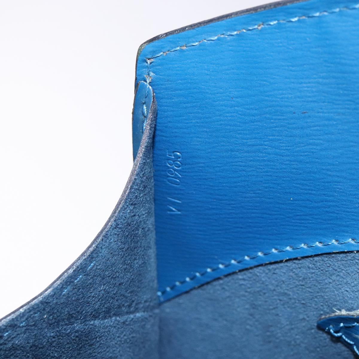 LOUIS VUITTON Epi Cluny Shoulder Bag Blue M52255 LV Auth sw1350